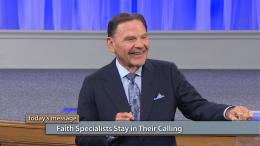 Faith Specialists Stay in Their Calling 