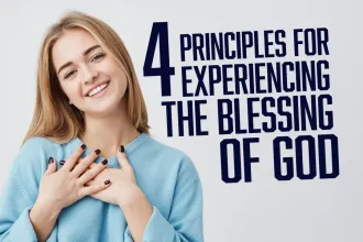 Happy woman by article title