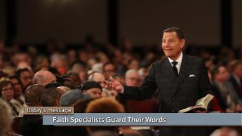 Faith Specialists Guard Their Words 